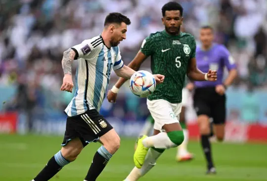 Arabia Saudita venció a Argentina a pesar que Lionel Messi anotó un gol Arabia Saudita venció a Argentina a pesar que Lionel Messi anotó un gol