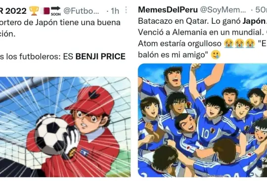 Los memes compararon a Japón con los Super Campeones. 