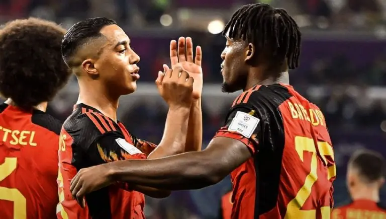 Batshuayi anotó el único gol al minuto 44. @BelRedDevils