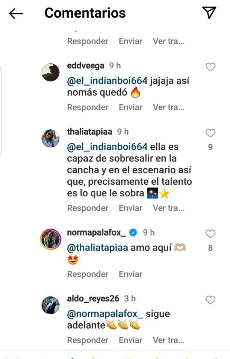 Norma Palafox responde sutilmente a sus haters.