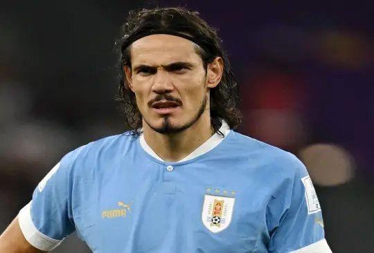 Uruguay y Corea del Sur no se hicieron daño y esta fue la cara que se le quedo a Edinson Cavani después del 0-0.