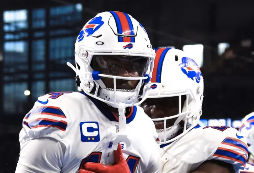 Buffalo Bills fue uno de los equipos que luci&oacute; en el Thanksgiving Day 2022 de la NFL.