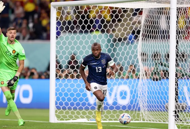 Enner Valencia una vez m&aacute;s fue la figura de Ecuador en el Mundial de Qatar 2022.