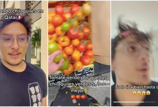 Un joven mexicano compartió su experiencia al hacer chilaquiles en Qatar. 