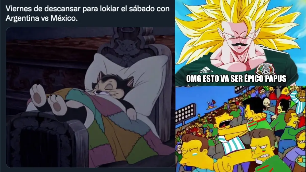 La comunidad de México y Argentina se ha hecho presente en redes sociales para dar a conocer infinidad de memes con relación al partido del Grupo C de Qatar 2022. La comunidad de México y Argentina se ha hecho presente en redes sociales para dar a conocer infinidad de memes con relación al partido del Grupo C de Qatar 2022.