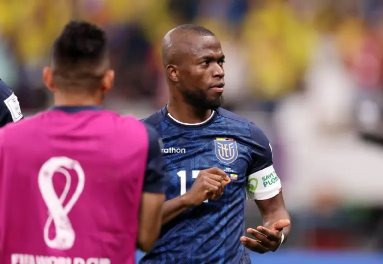 Enner Valencia una vez más fue la figura de Ecuador en Qatar 2022. Foto: Twitter FIFA.