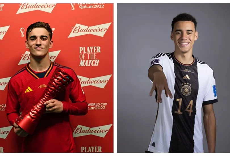 Gavi y Musiala son dos de los j&oacute;venes con mayor potencial a futuro y ambos se enfrentan ma&ntilde;ana.