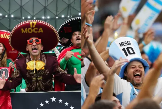 Aficionados mexicanos y argentinos se pelearon previo al partido entre el Tri y la Albiceleste