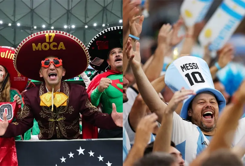 Aficionados mexicanos y argentinos se pelearon previo al partido entre el Tri y la Albiceleste Aficionados mexicanos y argentinos se pelearon previo al partido entre el Tri y la Albiceleste