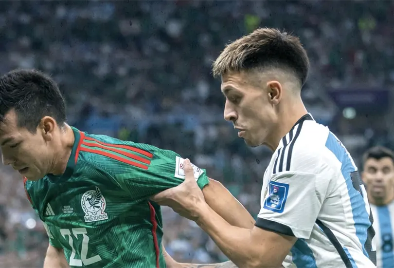 M&eacute;xico y Argentina empatan a cero.