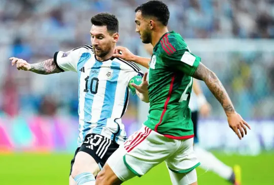 La escuadra mexicana fue superada por Argentina y un golazo de Messi