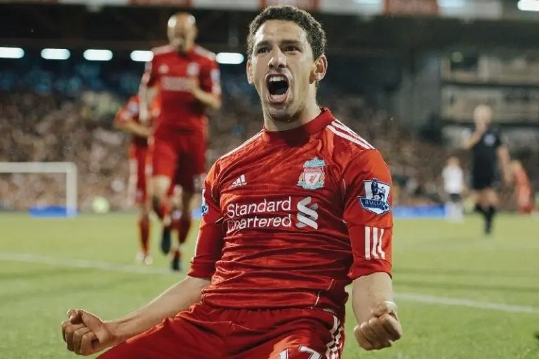 Maxi Rodríguez terminó su carrera en Europa con el Liverpool - Twitter @MR11ok