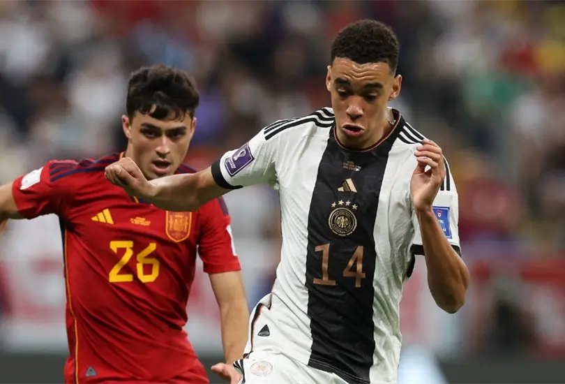 Espa&ntilde;a y Alemania no pudieron quedarse con el triunfo en su partido de Qatar 2022