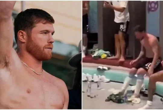 Canelo Álvarez amenazó a Lionel Messi después de que se filtró un video donde patea un jersey de México en los vestidores.