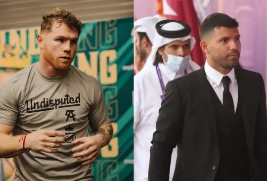 Sergio Kun Agüero le respondió a Canelo Álvarez por su amenaza a Lionel Messi