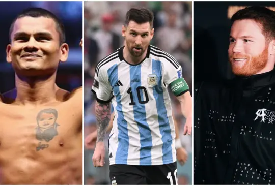 Aficionados argentinos eligen al Chino Maidana para defender a Messi del Canelo Álvarez tras amenazas.