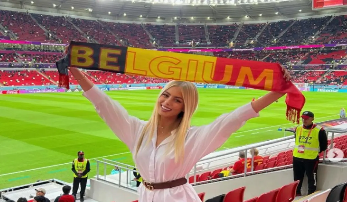 Ella es Mishel Gerzig, la prometida del arquero Thibaut Courtois, una mujer israelí que ha pasado por dos caminos muy distintos: estar en el Ejército de su país y ser modelo, donde ejerce actualmente.