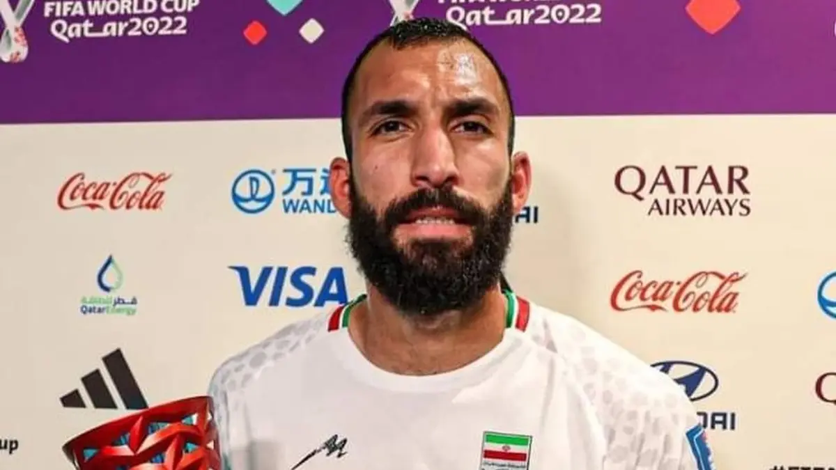 ROOZBEH CHESHMI - IRÁN. El mediocampista iraní fue fundamental para la sorpresiva victoria de Irán sobre Gales, ya que ingresó de cambio y fue el encargado de abrir el marcador en los minutos finales.