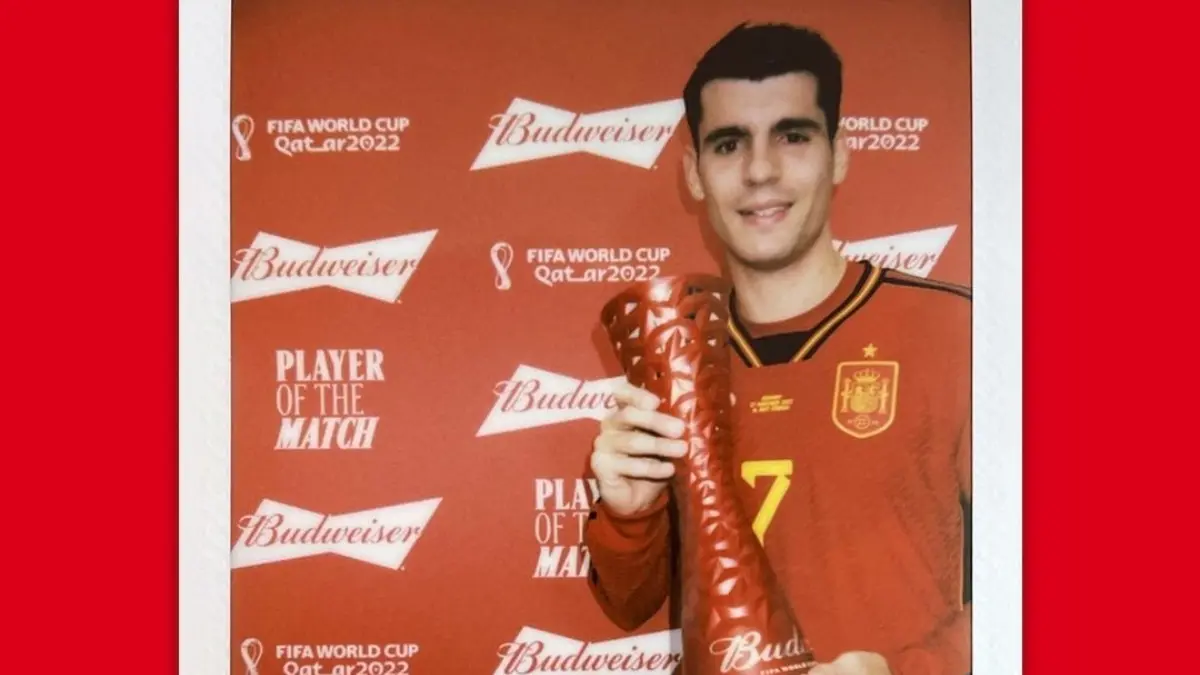 ÁLVARO MORATA - ESPAÑA. El tan cuestionado delantero entró desde la banca para darle el 1-1 a los españoles en su partido ante Alemania; lo hizo con una gran anotación con todo y marca de por medio.