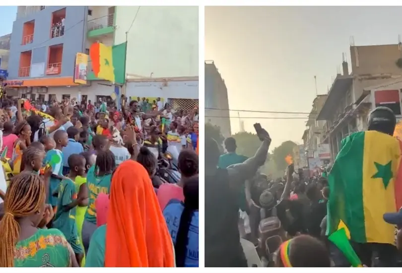 Las personas en Senegal han salido a las calles a celebrar el triunfo de su selección que estará en Octavos de Final. Las personas en Senegal han salido a las calles a celebrar el triunfo de su selección que estará en Octavos de Final.