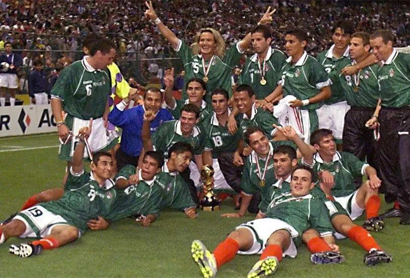 México goleo a equipos como Arabia Saudita para llegar a la Final de la Copa Confederaciones 1999. México goleo a equipos como Arabia Saudita para llegar a la Final de la Copa Confederaciones 1999.