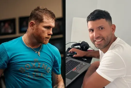 Canelo Álvarez le mandó un audio grosero al Kun Agüero.