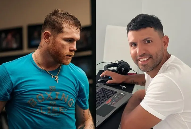 Canelo &Aacute;lvarez le mand&oacute; un audio grosero al Kun Ag&uuml;ero.