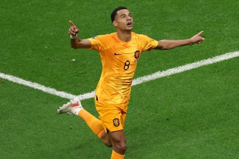 Cody Gakpo lleva 3 goles en Qatar 2022 - Twitter @FIFAWorldCup