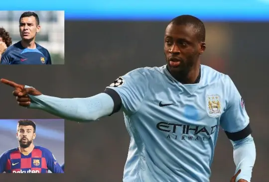 Yaya Touré en 2015 aseguró que Rafael Márquez era mucho mejor defensa que Gerard Piqué.