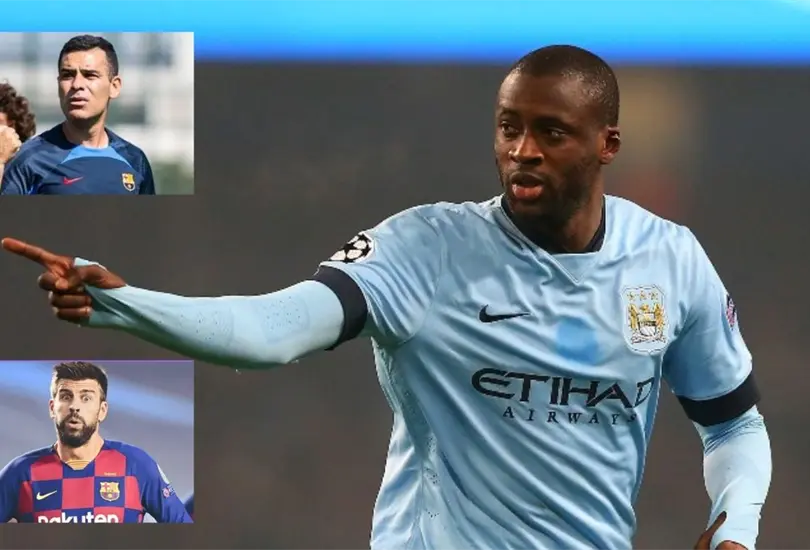Yaya Tour&eacute; en 2015 asegur&oacute; que Rafael M&aacute;rquez era mucho mejor defensa que Gerard Piqu&eacute;.