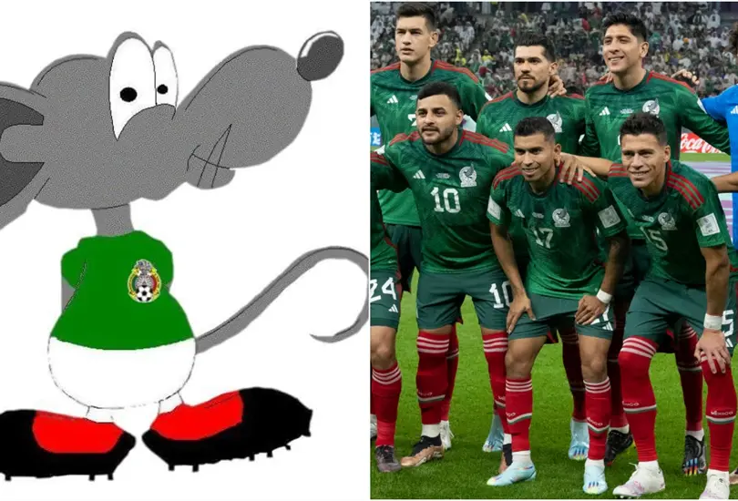 Tras el fracaso de M&eacute;xico en Qatar 2022, se recuerda el origen del apodo Ratrones Verdes.