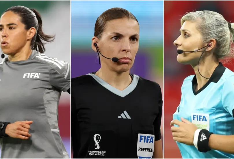 Las tres &aacute;rbitras que debutar&aacute;n en la &uacute;ltima jornada de grupos de Qatar 2022.
