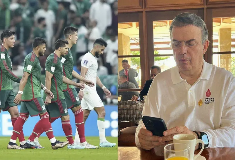 Marcelo Ebrard se le fue con todo a la Selecci&oacute;n Mexicana tras ser eliminada en Qatar 2022.