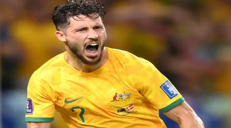 El gol de Australia se gritó en toda Australia. (Foto: @FIFAWorldCup)