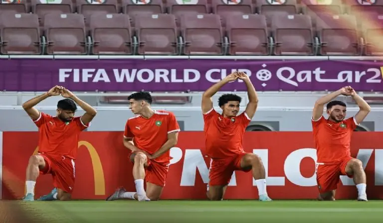 La Selección de Marruecos puede meterse a la ronda de Octavos. Twitter @EnMaroc