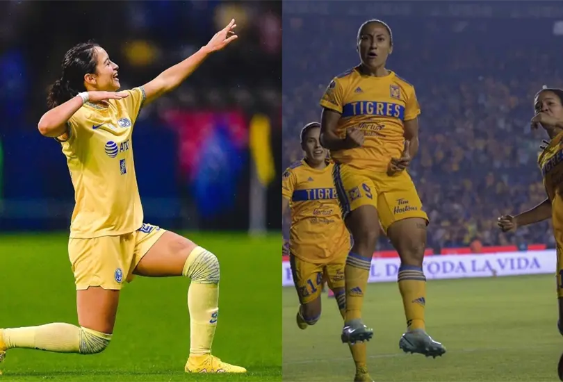 Am&eacute;rica y Tigres se impusieron en la ida de las Semifinales de la Liga MX Femenil.