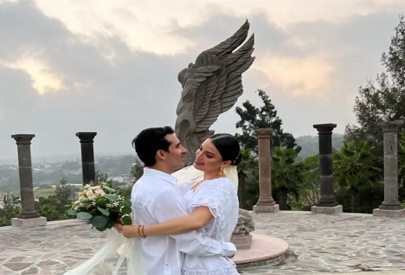 Rommel Pacheco y Lylo Fa se casaron por la iglesia en Yucat&aacute;n.