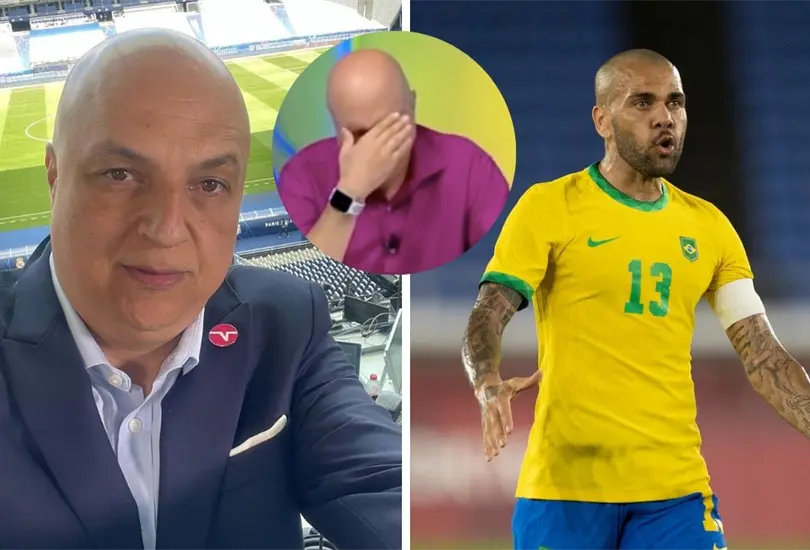 Un periodista brasile&ntilde;o se hizo viral al conocer que Dani Alves estar&aacute; en Qatar 2022 con Brasil