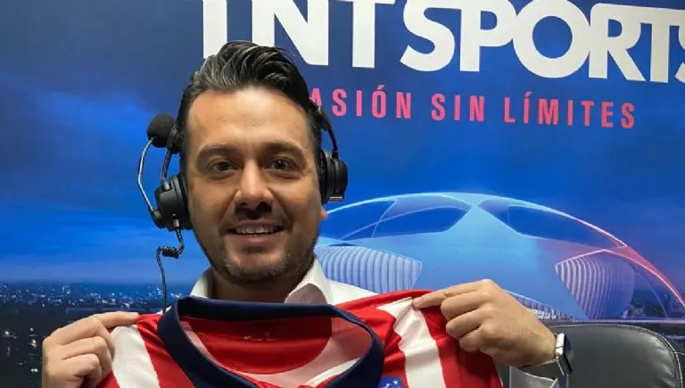 Omar Zerón durante un programa de TNT Sports. <br>@omarzeron