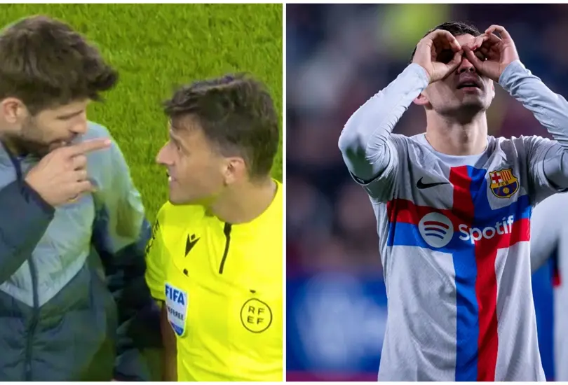Gerard Piqué fue expulsado en su último partido como profesional en la remontada del Barcelona sobre el Osasuna. Gerard Piqué fue expulsado en su último partido como profesional en la remontada del Barcelona sobre el Osasuna.