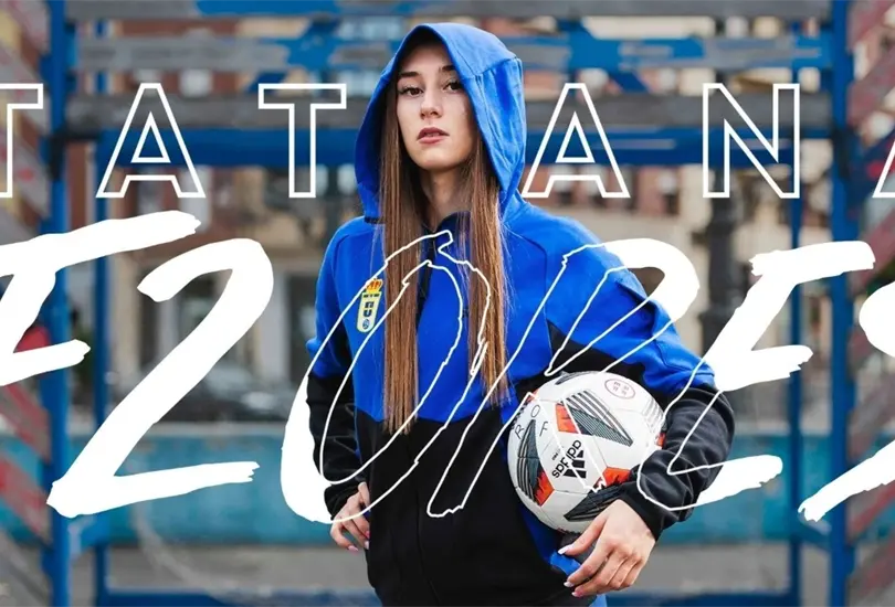 Tatiana Flores sigue con su proceso de crecimiento y ha fichado con la categor&iacute;a femenil del Real Oviedo, equipo al que tambi&eacute;n pertenece su hermano Marcelo.