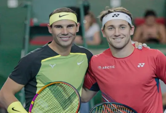 Rafa Nadal y Casper Ruud, por primera vez, jugarán en la CDMX. 