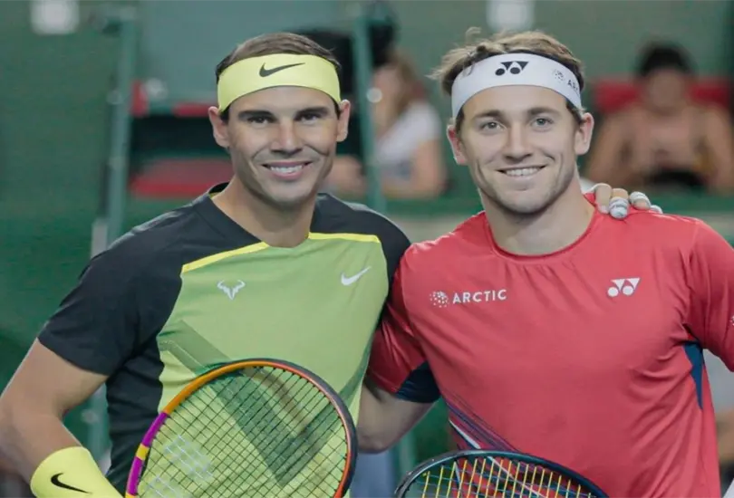 Rafa Nadal y Casper Ruud, por primera vez, jugar&aacute;n en la CDMX. 