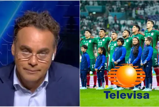 David Faitelson se sorprendió después de que Televisa criticara a la Selección Mexicana por fracaso en Qatar 2022.