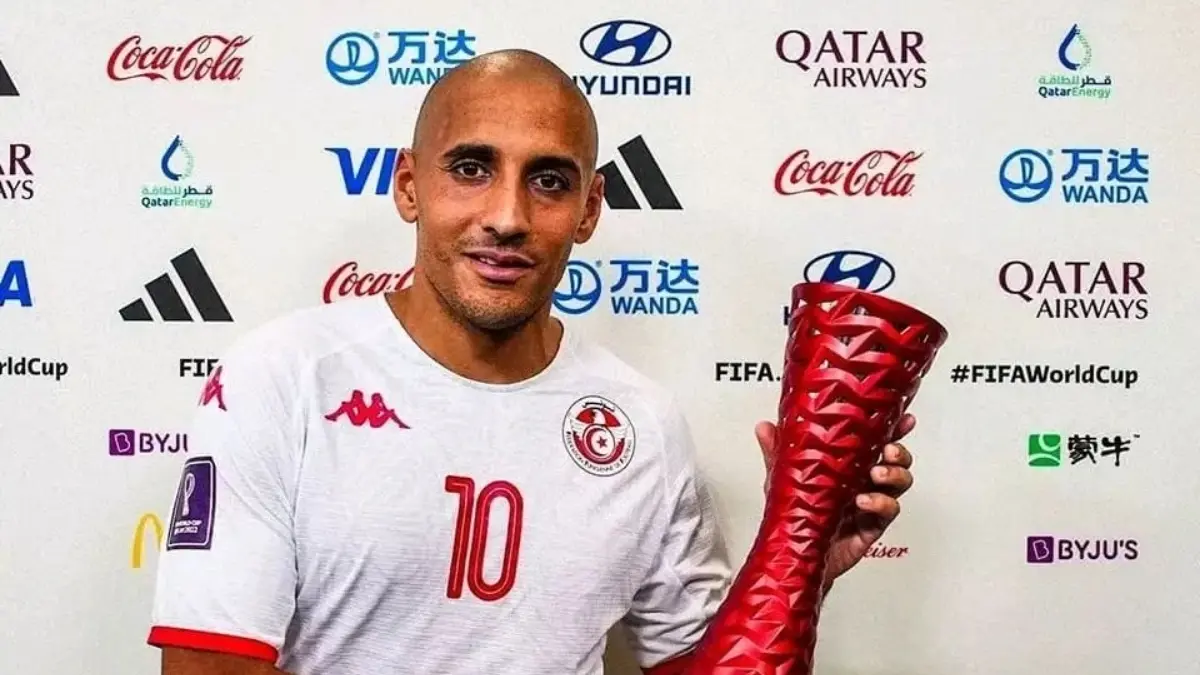 WAHBI KHAZRI. El estandarte de Túnez fue el encargado de darle la victoria a su país 1-0 sobre Francia. Dicho suceso no alcanzó para aspirar a los Octavos de Final.