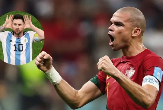 Pepe criticó el trabajo del árbitro del partido y de paso le mandó un mensaje a Argentina y a la FIFA. 