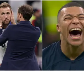 VIDEO: ¿Se burló? Mbappé hizo un polémico gesto después de que Kane falló el penal