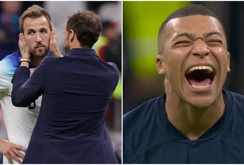 Kylian Mbapp&eacute; hizo un pol&eacute;mico gesto cuando Harry Kane fall&oacute; el penal decisivo del Inglaterra vs Francia. 