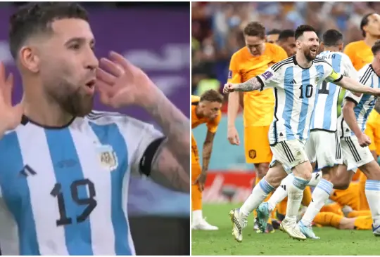 Nicolás Otamendi reveló el motivo por el que los argentinos se burlaron de los jugadores de Páises Bajos. 