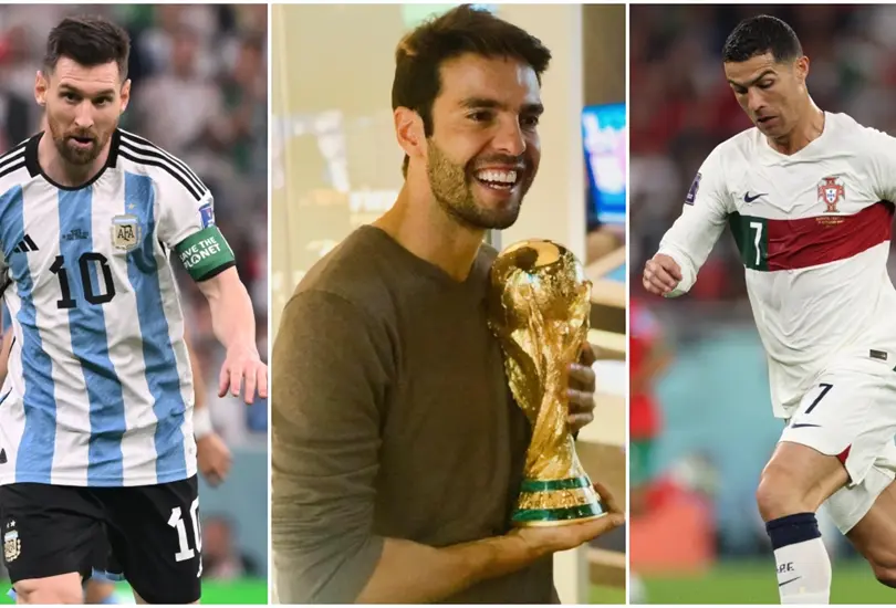 Kak&aacute; sorprendi&oacute; con la &eacute;pica respuesta cuando le preguntaron si prefer&iacute;a a Cristiano Ronaldo o a Lionel Messi.